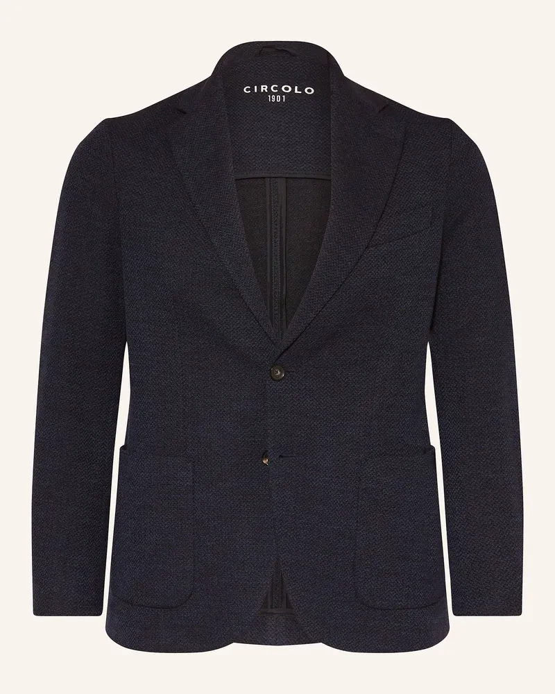 CIRCOLO 1901 Jerseysakko Slim Fit Dunkelblau