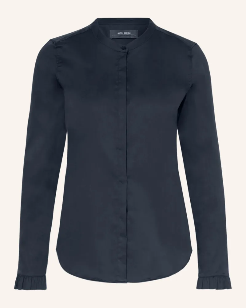 Mos Mosh Bluse Mmmattie blau Dunkelblau