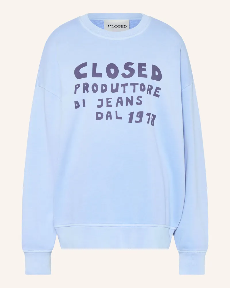 Closed Sweatshirt Hellblau