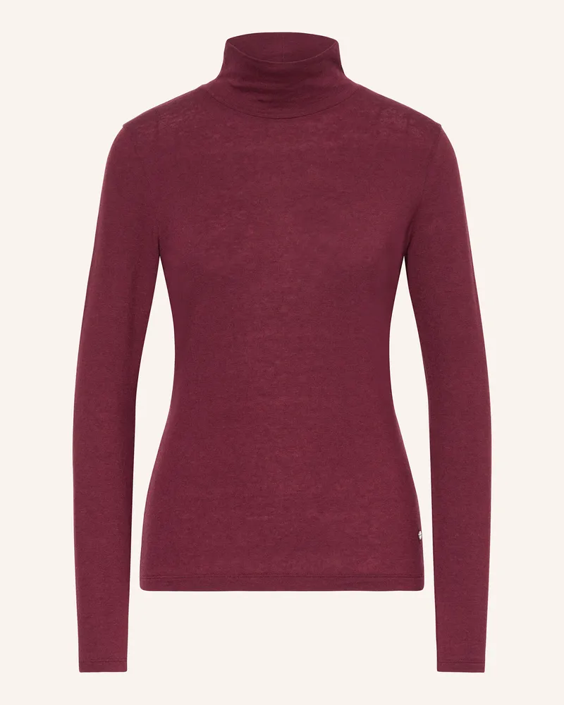 windsor. Langarmshirt Dunkelrot