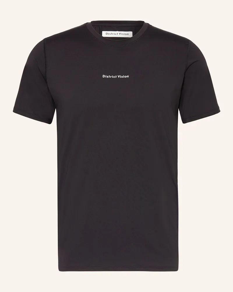 District Vision Laufshirt Schwarz