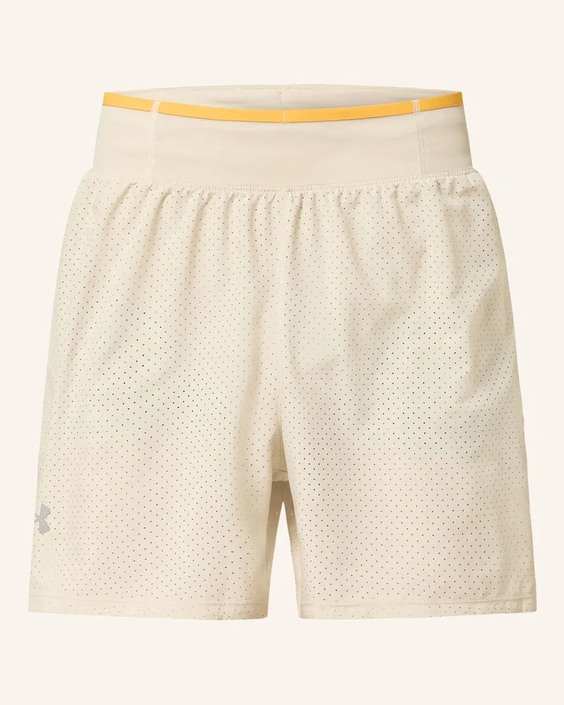 Under Armour 2-In-1-Laufshorts Ua Trail Run Launch beige Beige