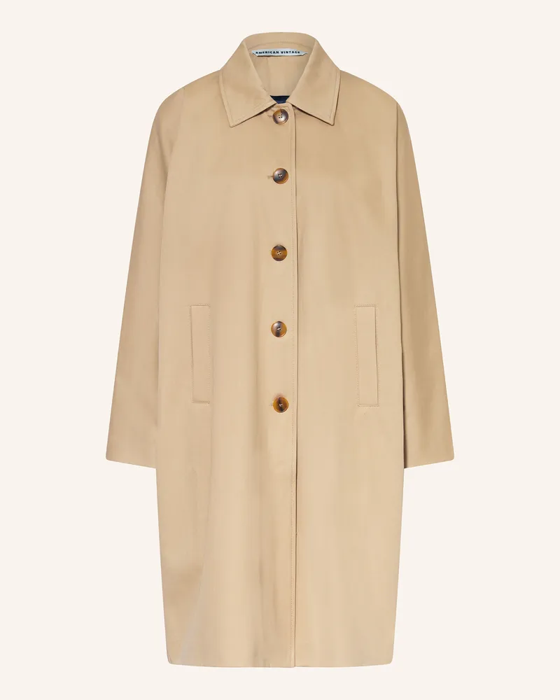 American Vintage Trenchcoat GOZZY Beige