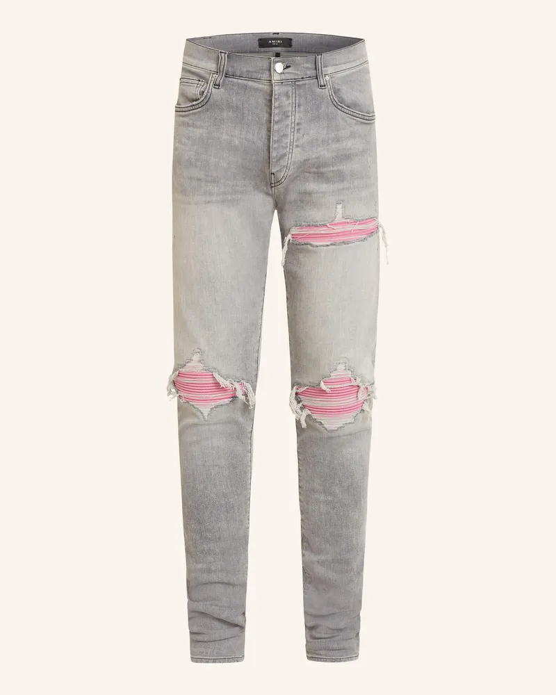 Amiri Jeans Skinny Fit Concrete