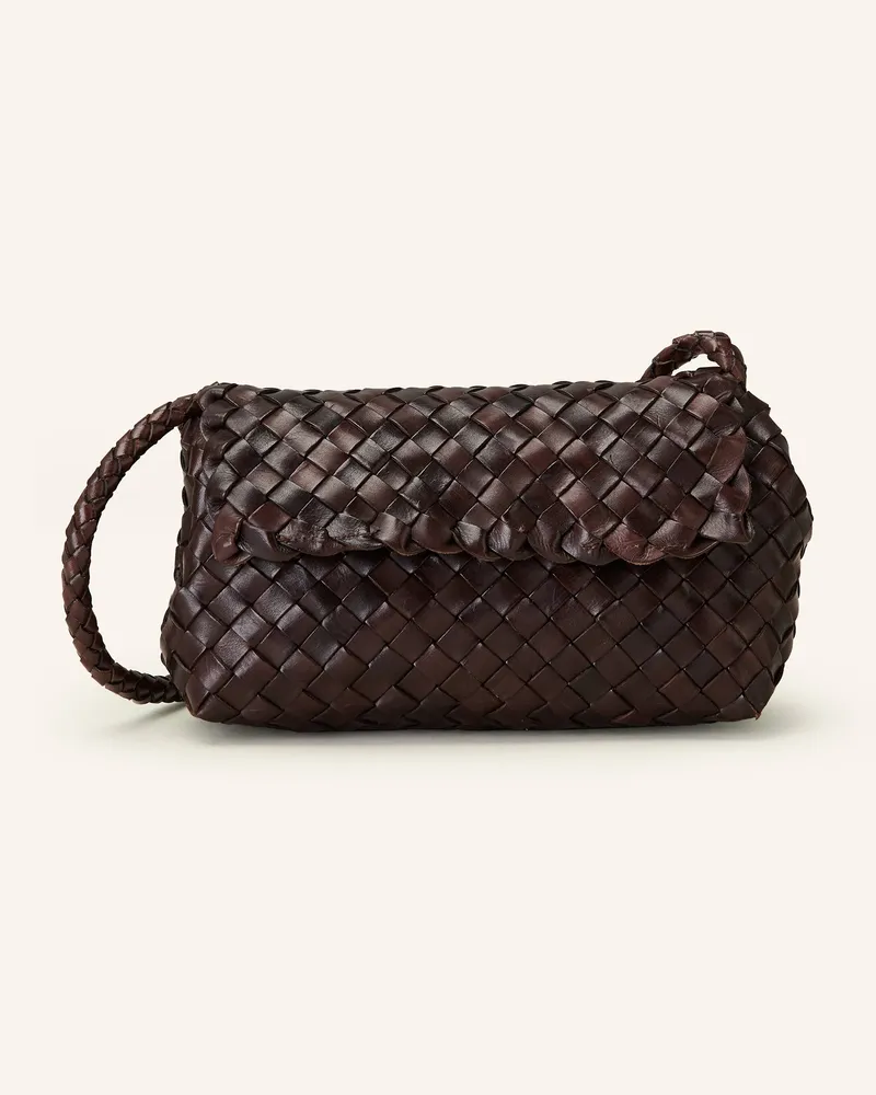 Loeffler Randall Umhängetasche VINNIE MINI Dunkelbraun