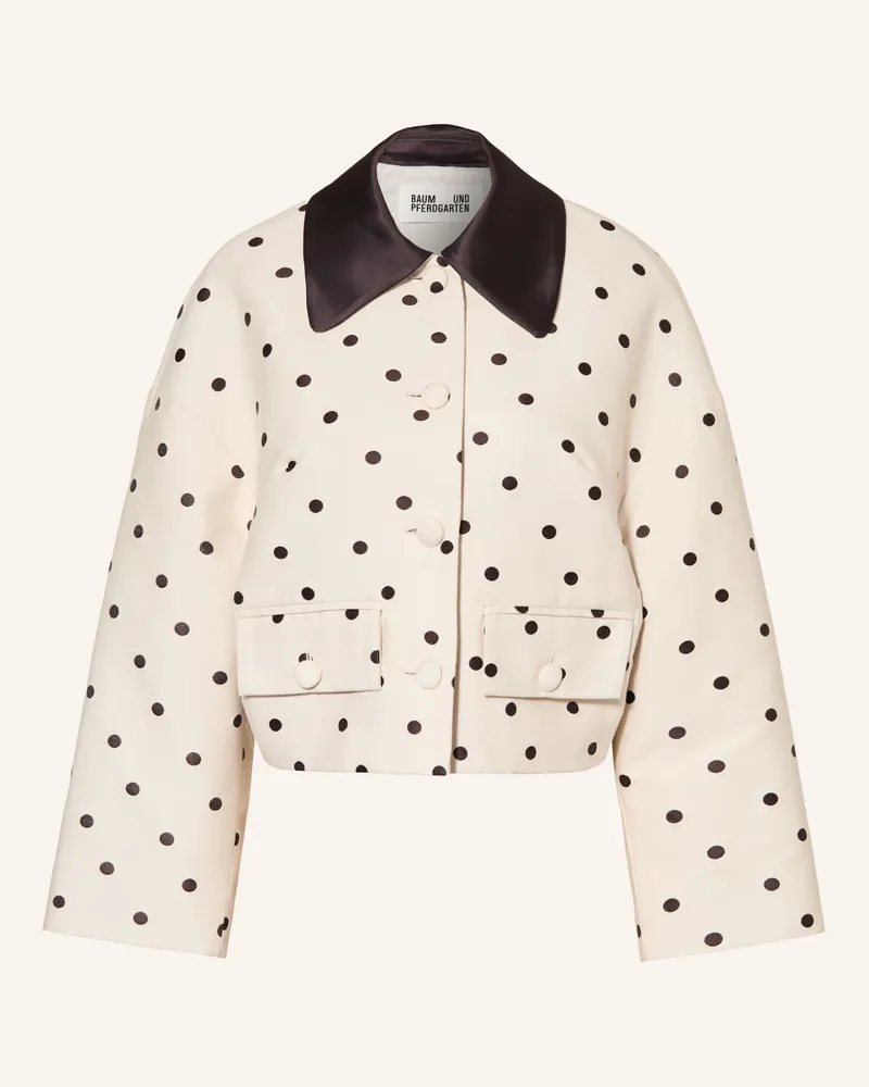 Baum und Pferdgarten Kastenjacke Bebeth weiss Ecru