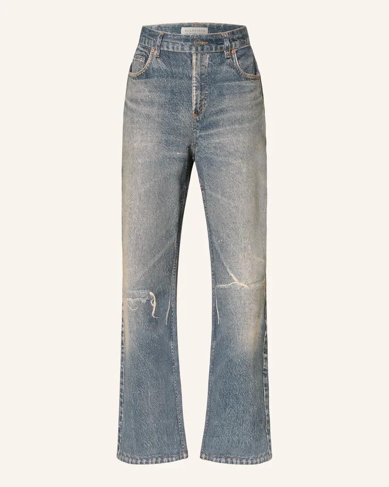 AllSaints Straight Jeans Ida Terry blau 10476