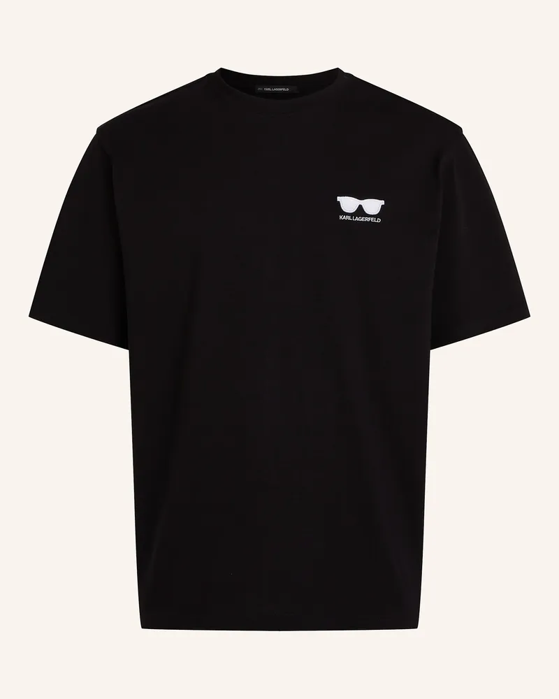 Karl Lagerfeld T-shirt Schwarz