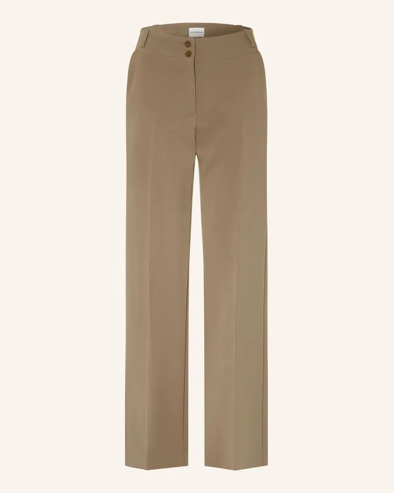 Claudie Pierlot Marlenehose gruen Khaki