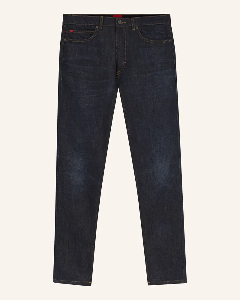 HUGO BOSS Jeans Hugo 734 Extra-Slim Fit blau Dunkelblau