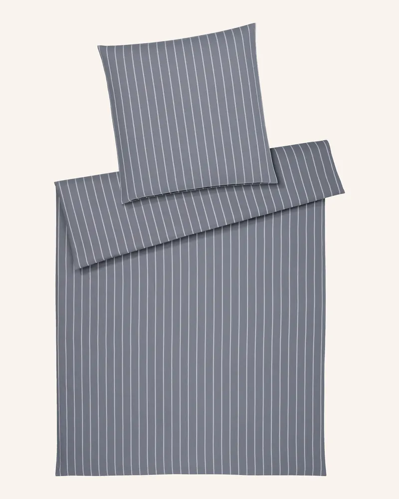 elegante Bettwäsche Winston grau Grau