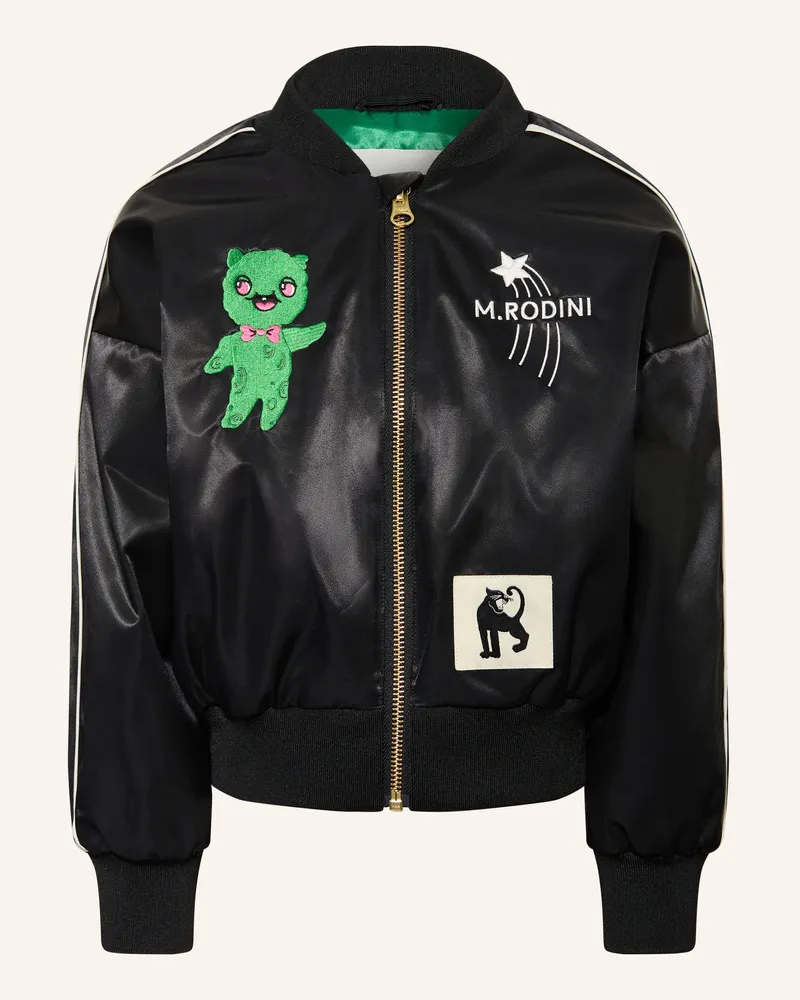 Mini Rodini Blouson schwarz Schwarz