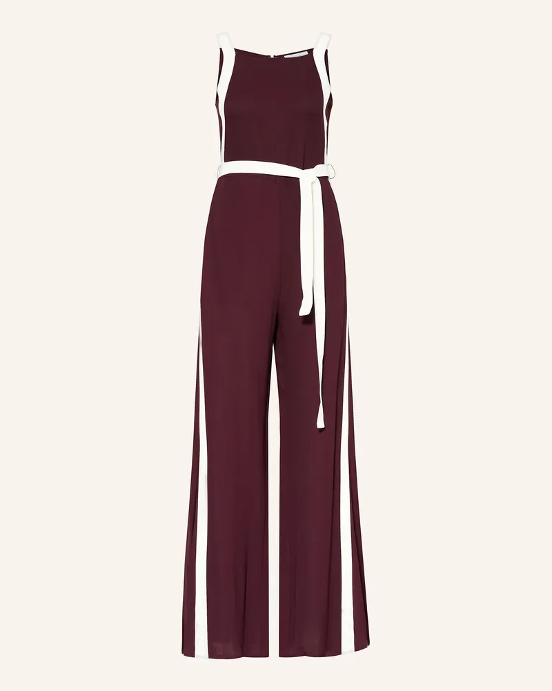 Reiss Jumpsuit SALMA Dunkelrot