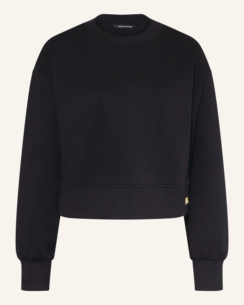Armani Exchange Sweatshirt Schwarz