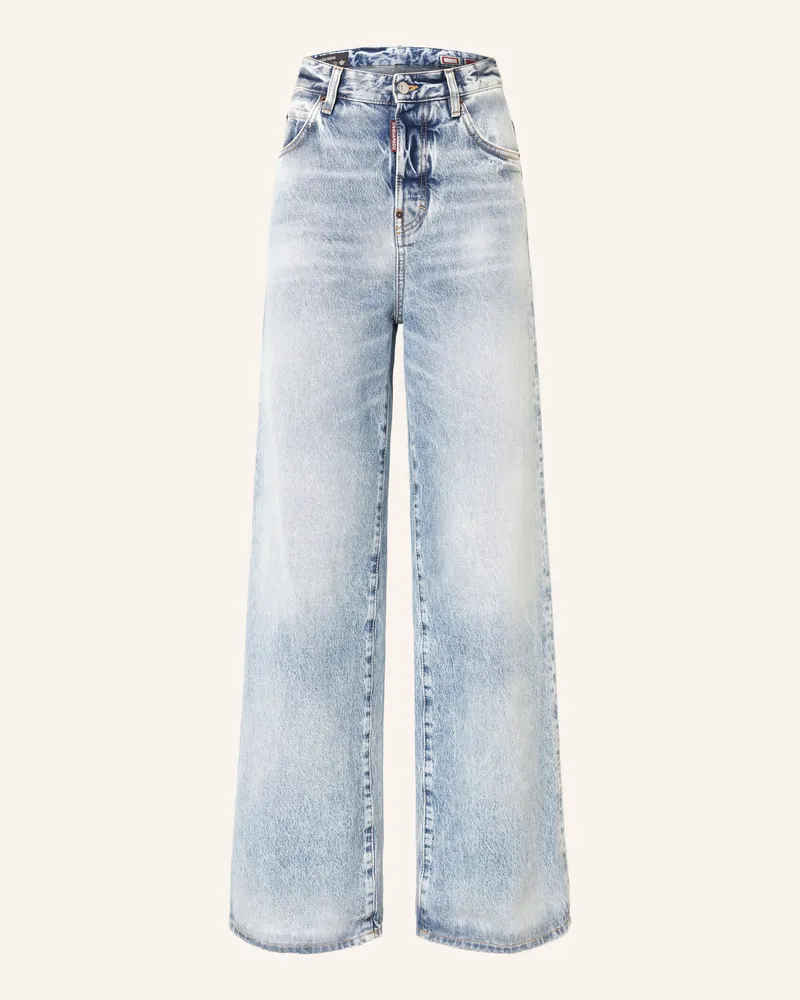 Dsquared2 Wide Leg Jeans blau 470