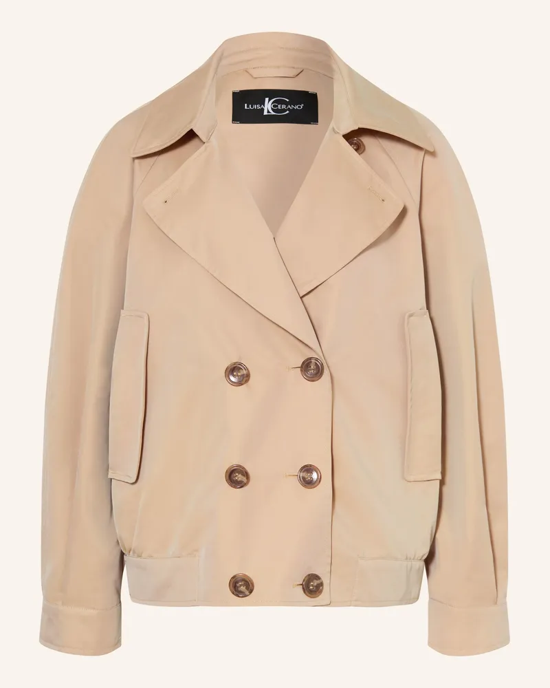 Luisa Cerano Trench-Jacke beige Beige