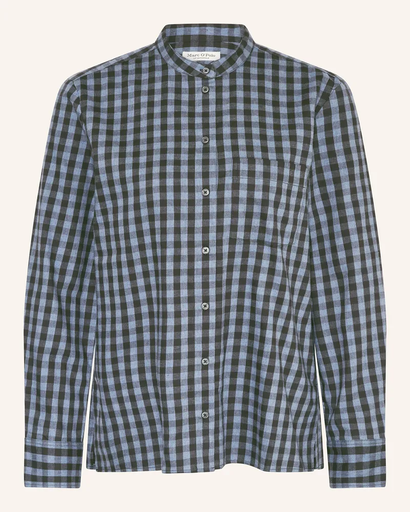 Marc O'Polo Bluse blau Blaugrau