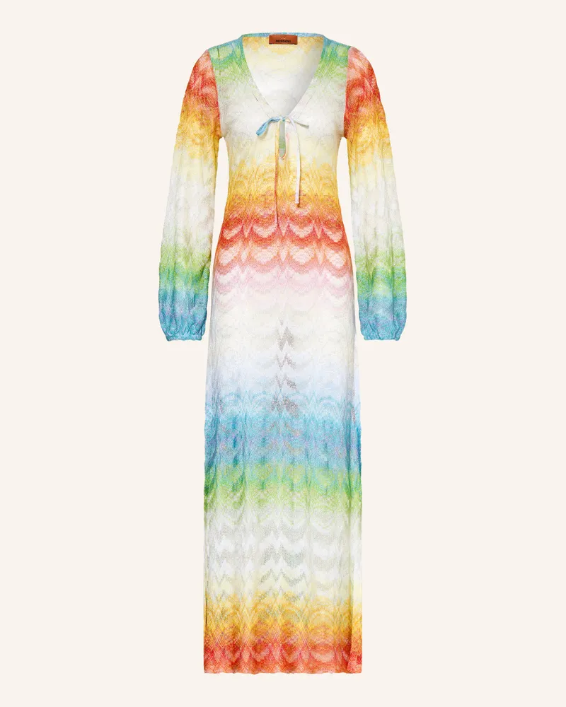 Missoni Strandkleid mit Glitzergarn Türkis
