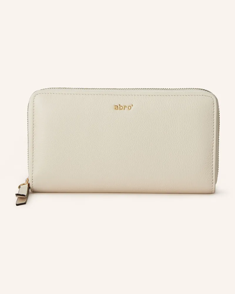 Abro Geldbörse Beige