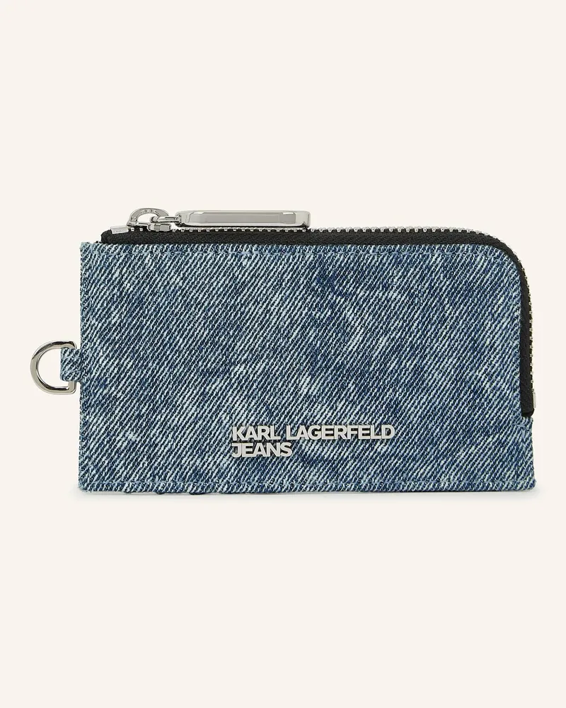 Karl Lagerfeld Kartenetui blau Blau
