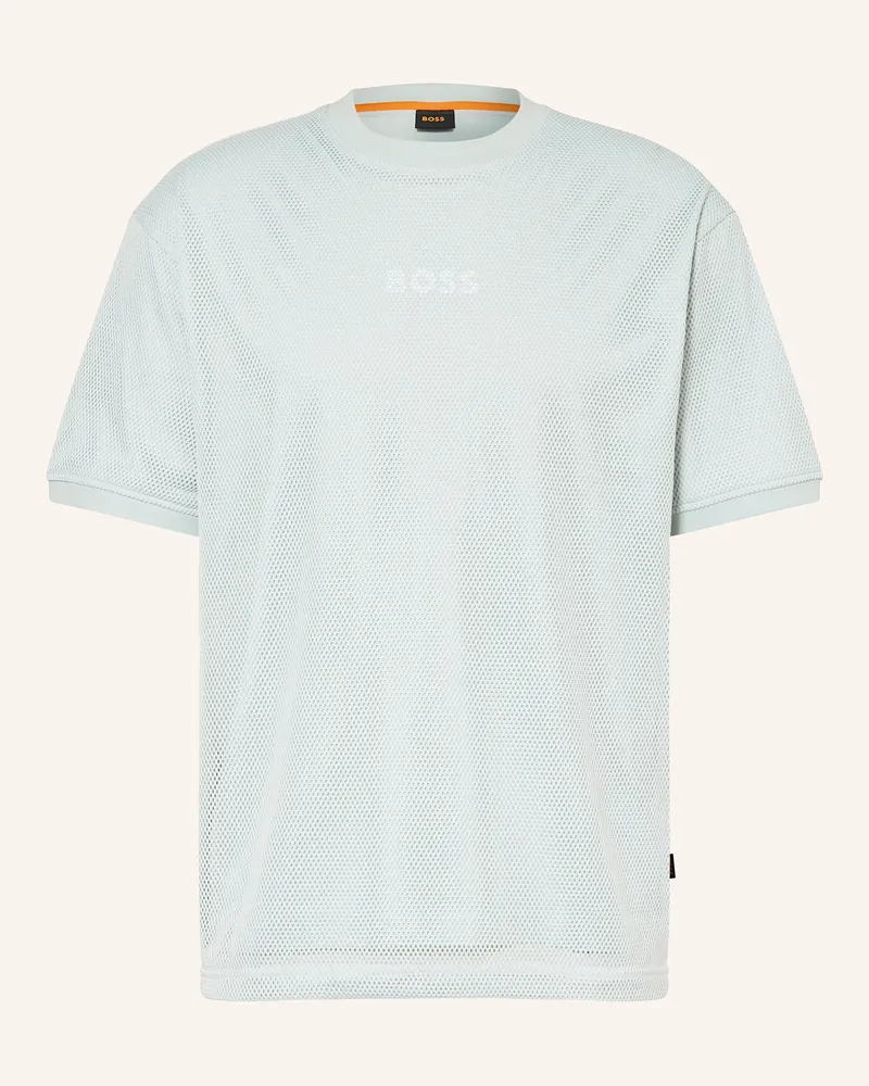 HUGO BOSS T-Shirt SUMMER aus Mesh Mint