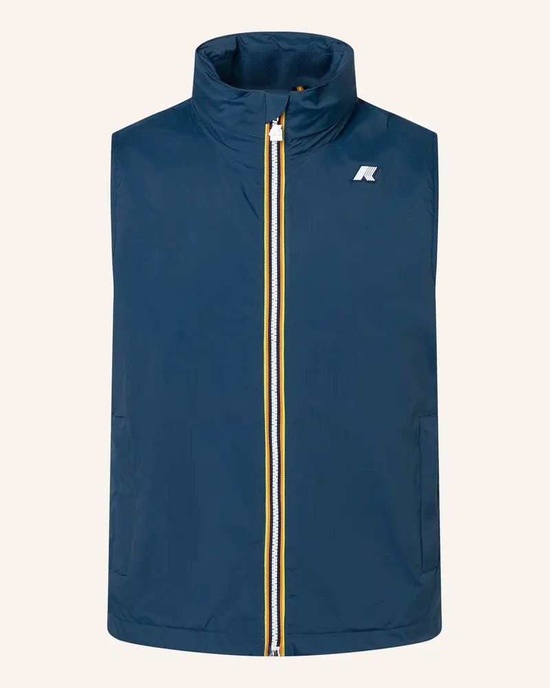 K-Way Funktionsweste Valen Stretch Nylon Jersey blau Blau