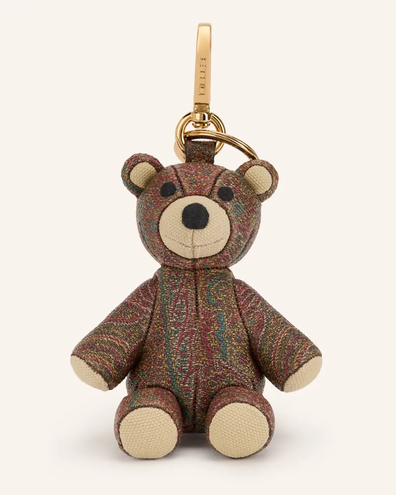 Etro Taschenanhänger braun Dunkelbraun
