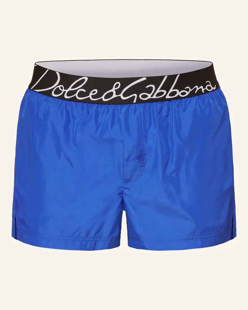 Dolce & Gabbana Badeshorts Blau