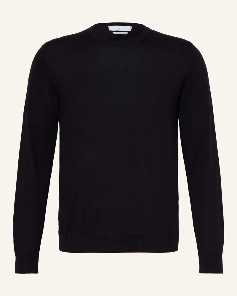 Daniele Fiesoli Pullover blau Dunkelblau