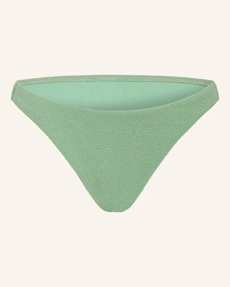 watercult Basic-Bikini-Hose SWIM SPARKLE mit Glitzergarn Hellgrün