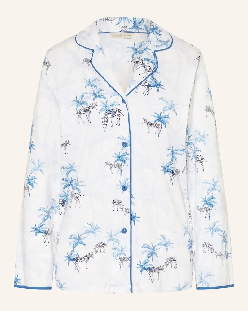 Cyberjammies Schlafshirt LYLA Weiss