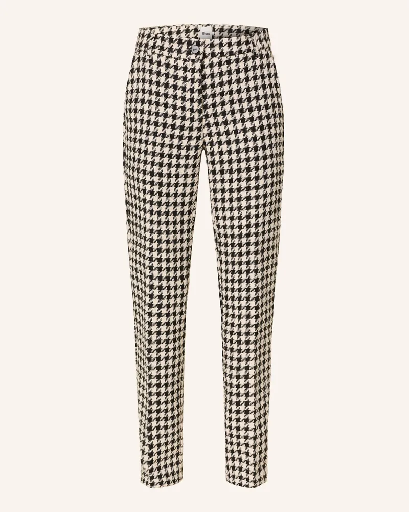 Brax Tweed-Hose Maron schwarz Schwarz