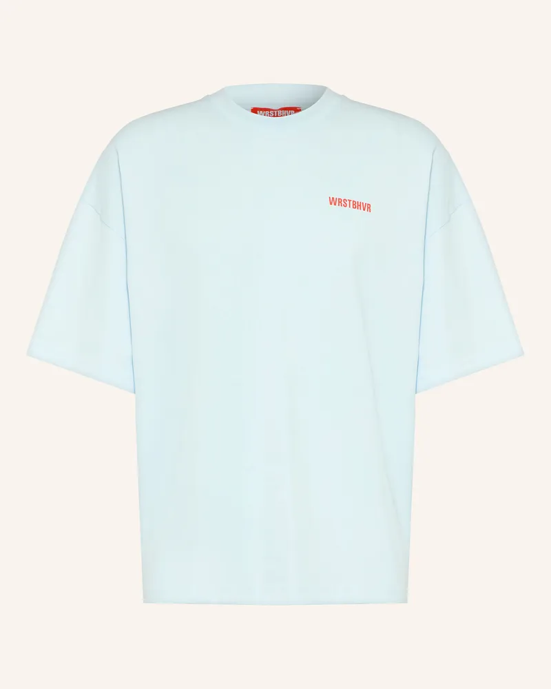 WRSTBHVR T-Shirt Neni blau Hellblau