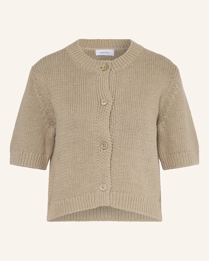 Darling Harbour Strickjacke beige Taupe