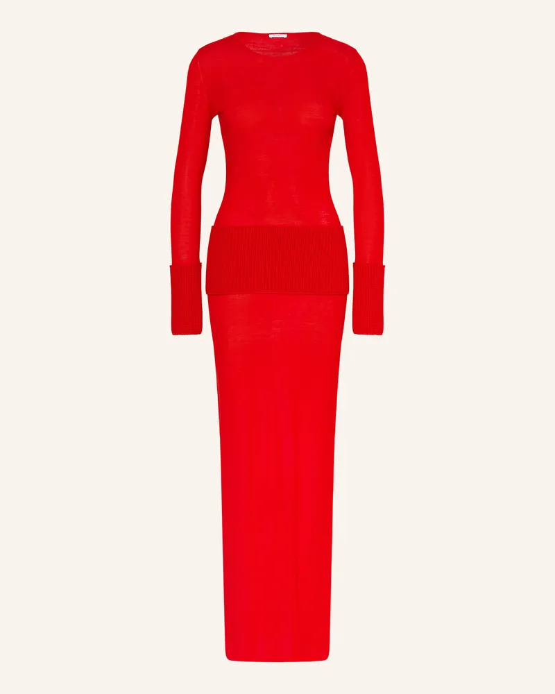 Alaïa Strickkleid rot Rot