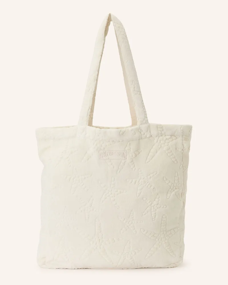 Vilebrequin Strandtasche Boudoir beige Creme