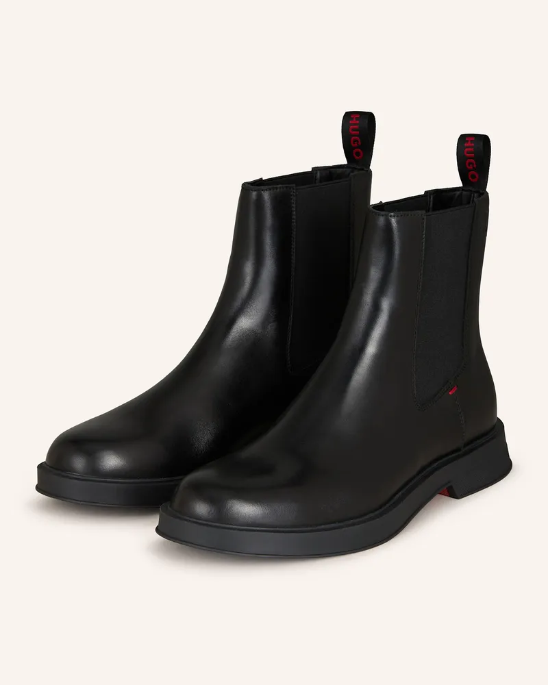 HUGO BOSS Chelsea-Boots Lenner schwarz Schwarz