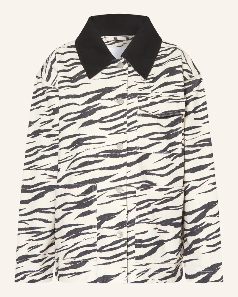 Lala Berlin Overjacket Jolanta schwarz Ecru