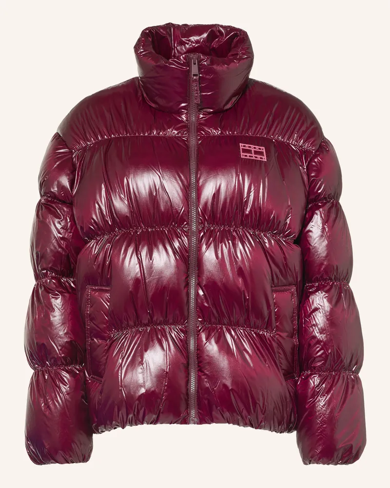 Tommy Hilfiger Daunenjacke rot Dunkelrot