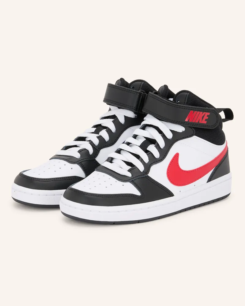 Nike Hightop-Sneaker Court Borough Mid 2 schwarz Schwarz