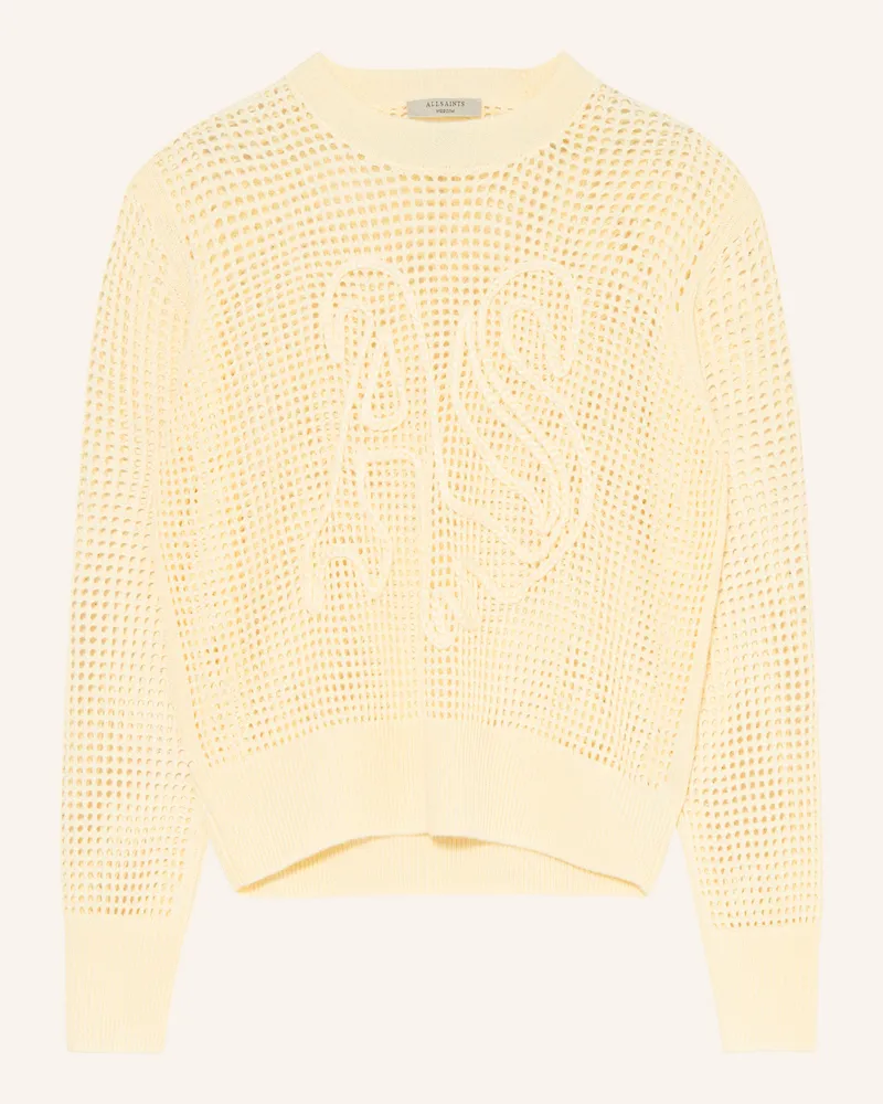 AllSaints Pullover Raelyn weiss Creme