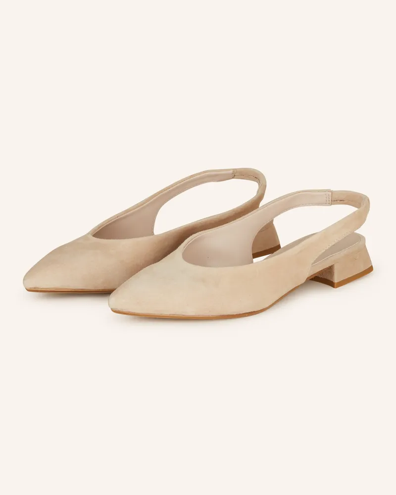 Darling Harbour Slingballerinas Beige