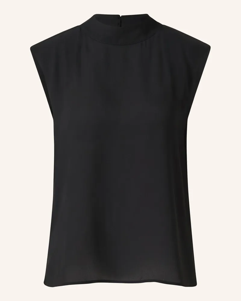 COMMA Bluse schwarz Schwarz