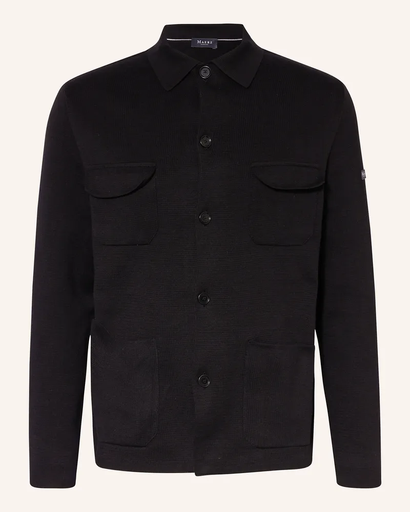 Maerz Strickjacke Schwarz