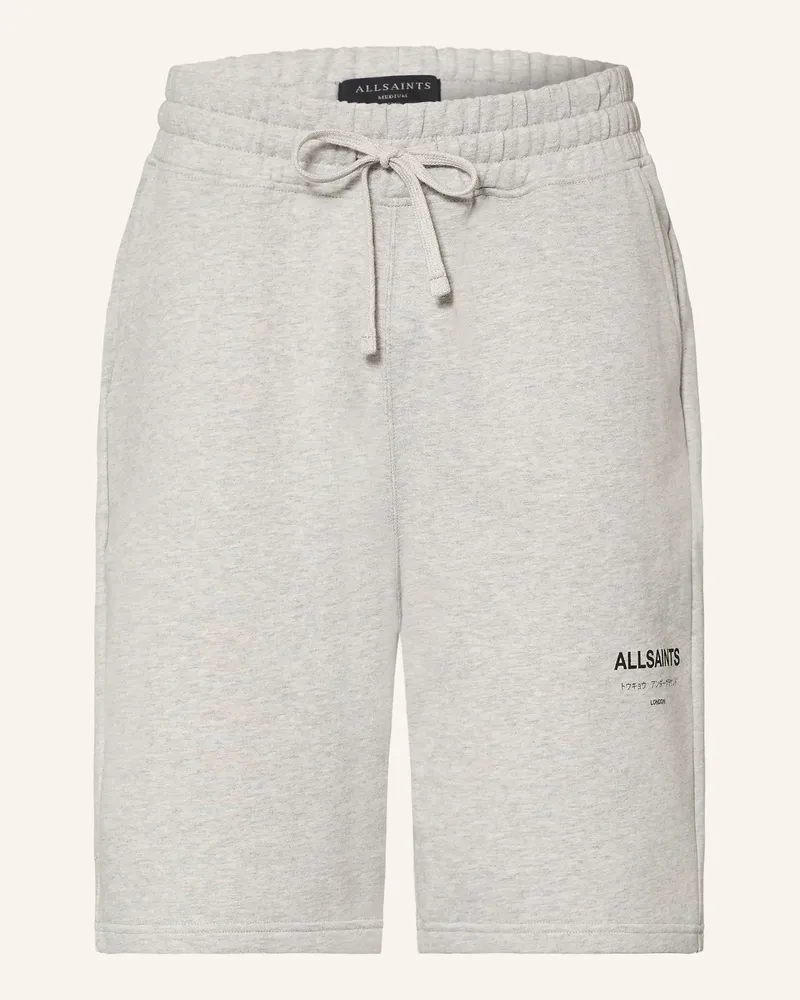 AllSaints Sweatshorts Undrgrnd grau Hellgrau
