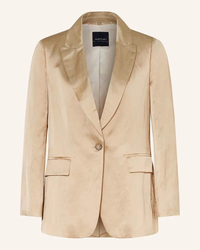 Marc Cain Blazer mit Leinen aus Satin 608