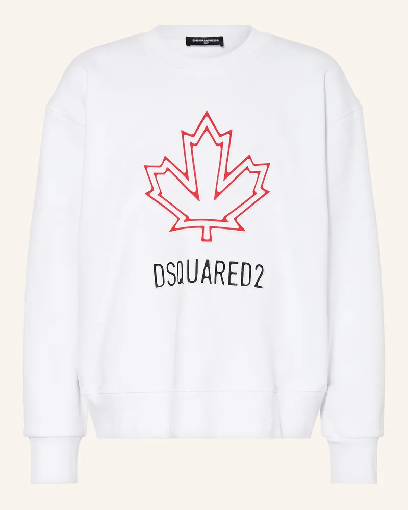 Dsquared2 Sweatshirt Weiss