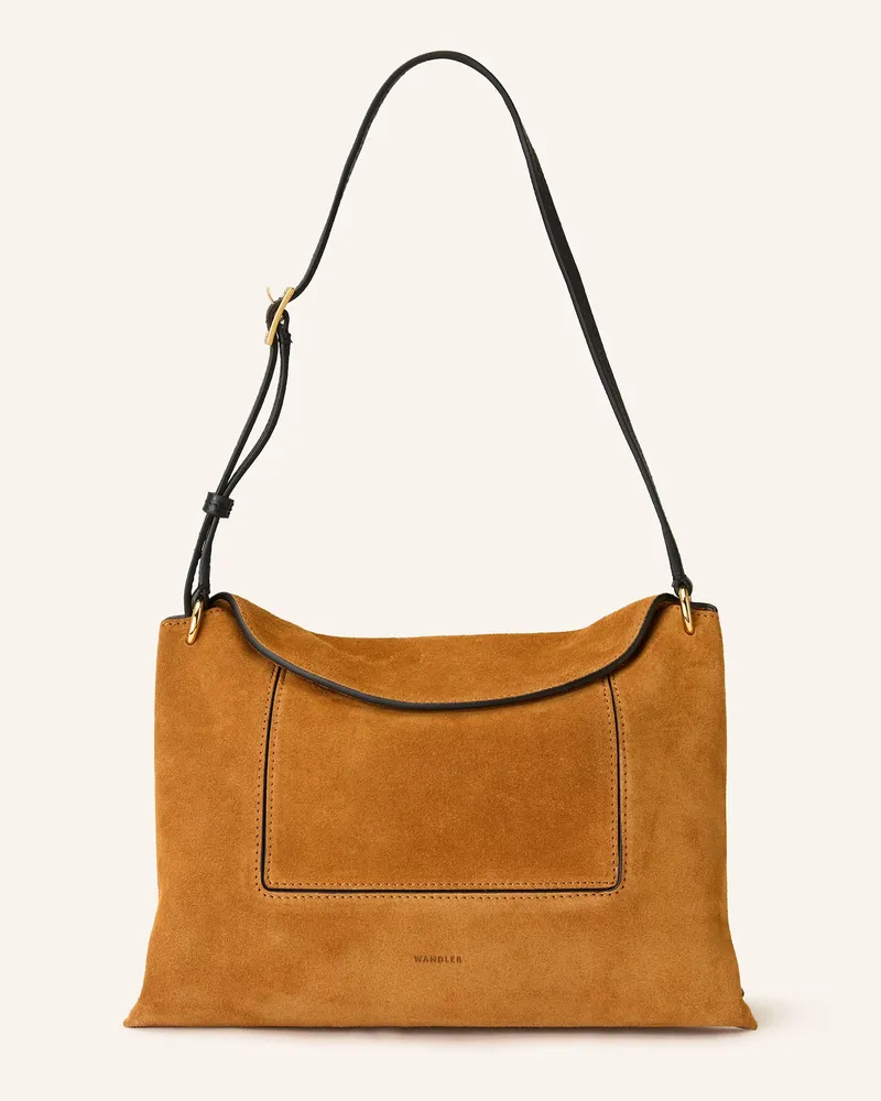 WANDLER Umhängetasche Penelope braun Cognac