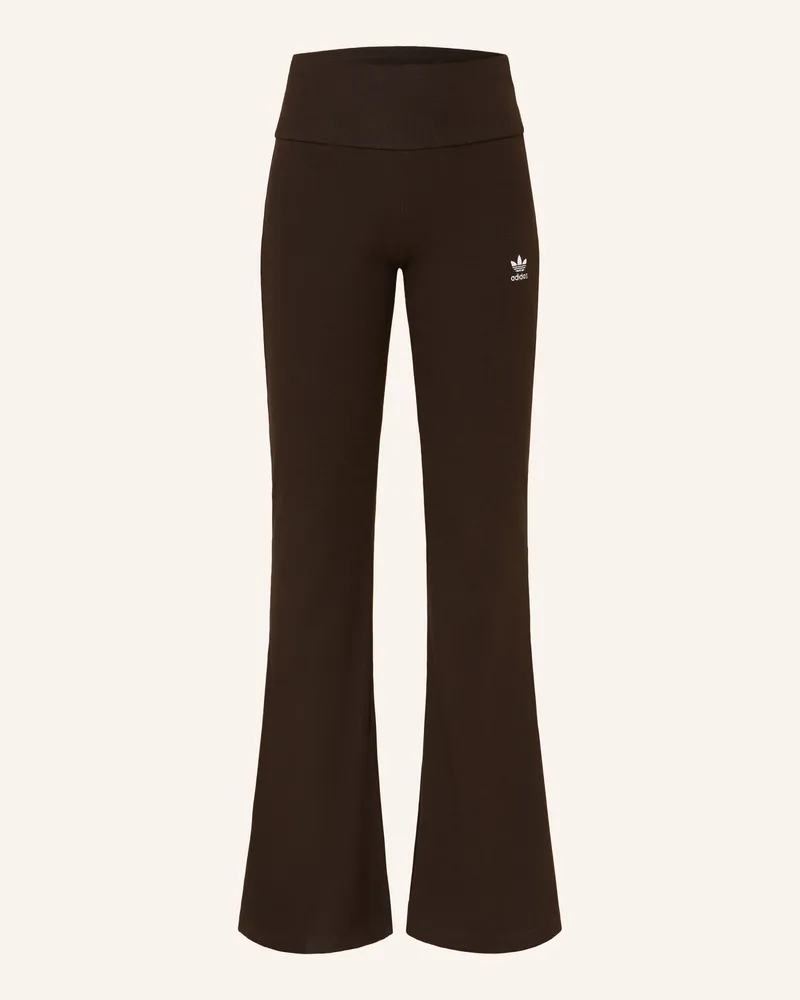 adidas Strickhose ESSENTIALS Dunkelbraun