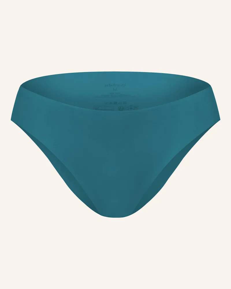 Ehrlich Textil 3er Pack Light Touch Brazil Slip Mit Weichem Modal - Nahtlose Kanten blau Blau